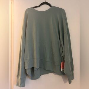 Super soft “captivating” sage sweatshirt